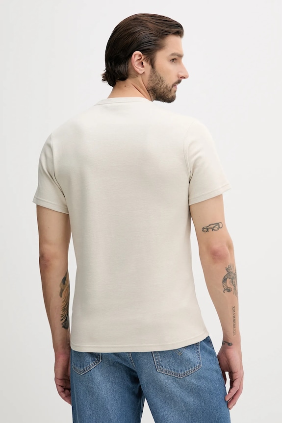 Îmbrăcăminte Barbour tricou HUCKLEY MTS1301 bej