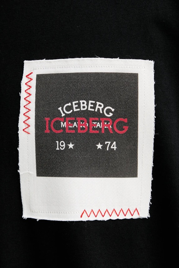 Iceberg t-shirt in cotone F042.6304 nero