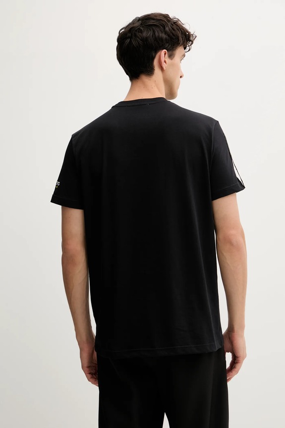 Odzież Iceberg t-shirt bawełniany F048.6325 czarny