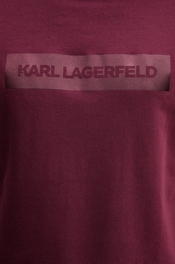 Tričko Karl Lagerfeld 554221.755035 burgundské