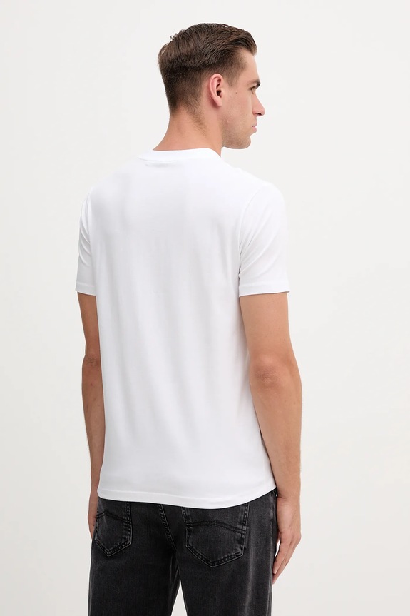 Karl Lagerfeld t-shirt bawełniany 554235.755051 biały AW25