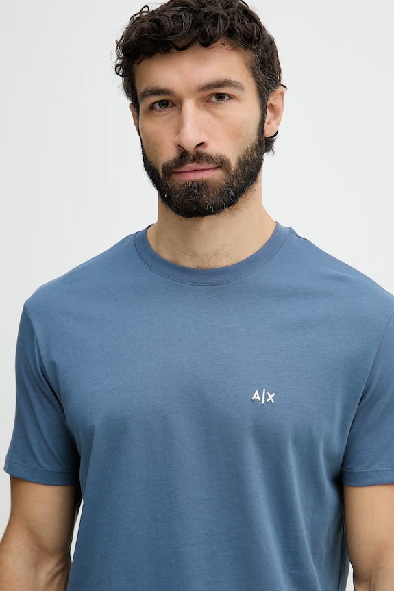 Armani Exchange majica muška pamukna plava XM001568.AF10358