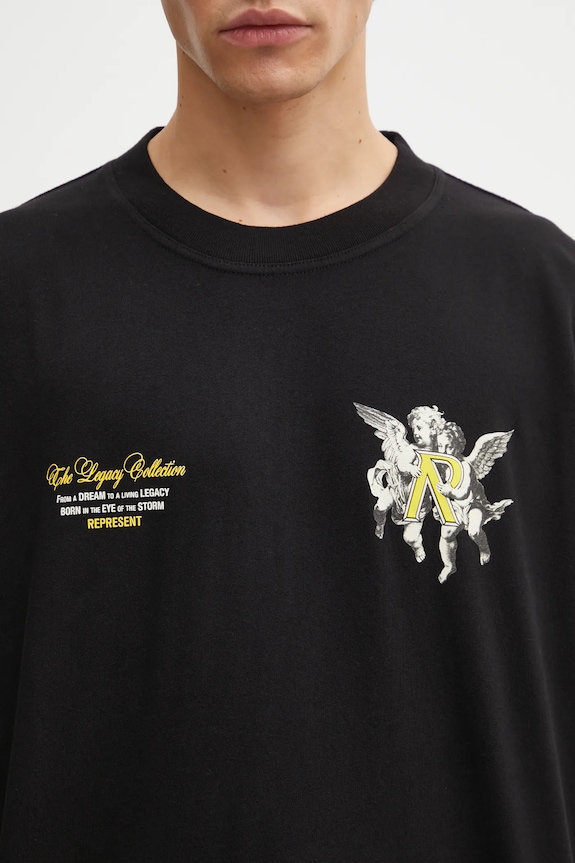 Represent cotton t-shirt Legacy Cherubs black MLM100369