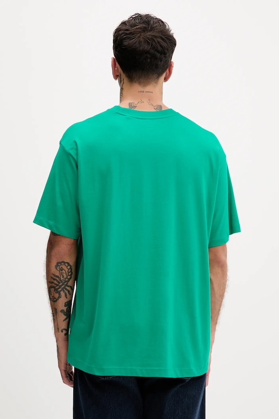 Guess Jeans tricou din bumbac M5YI61.K8FQ4 verde AW25
