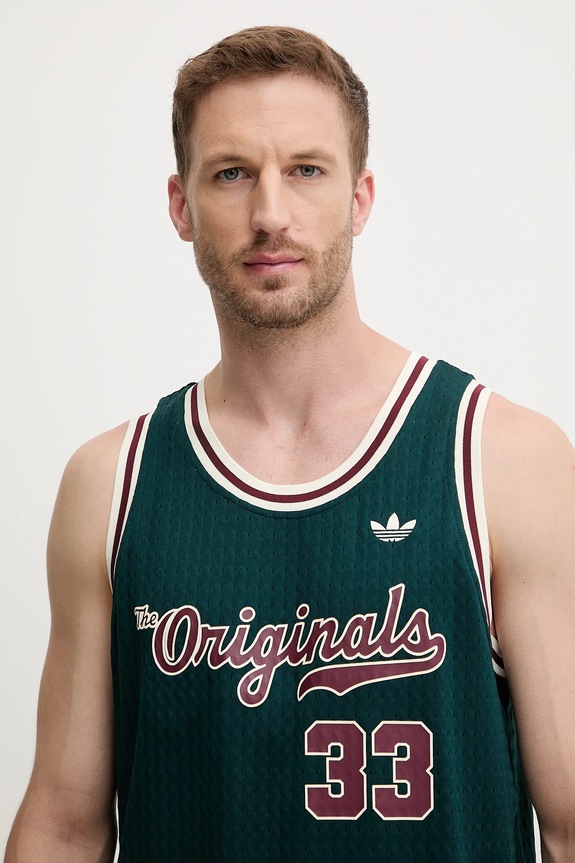 adidas Originals t-shirt OG Jersey zöld JM9954
