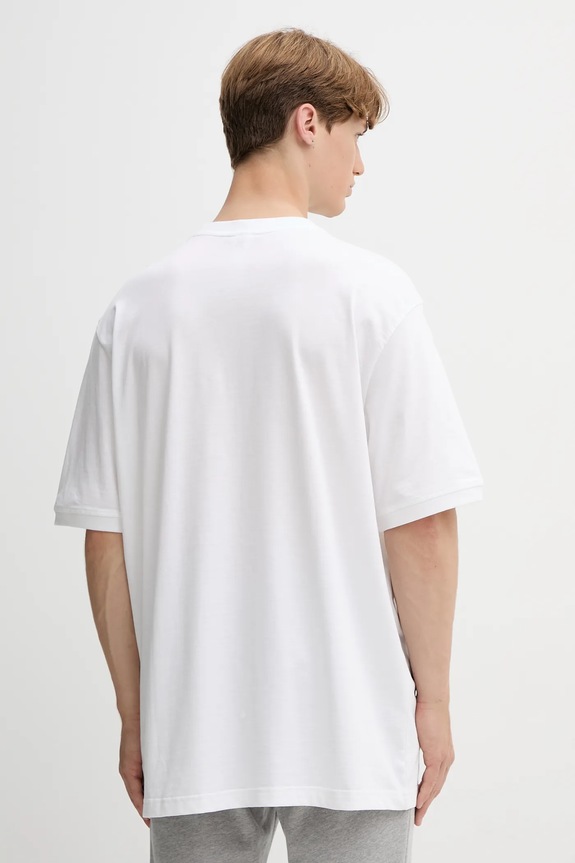 Odzież adidas Originals t-shirt bawełniany Oversize Tee JX1515 biały