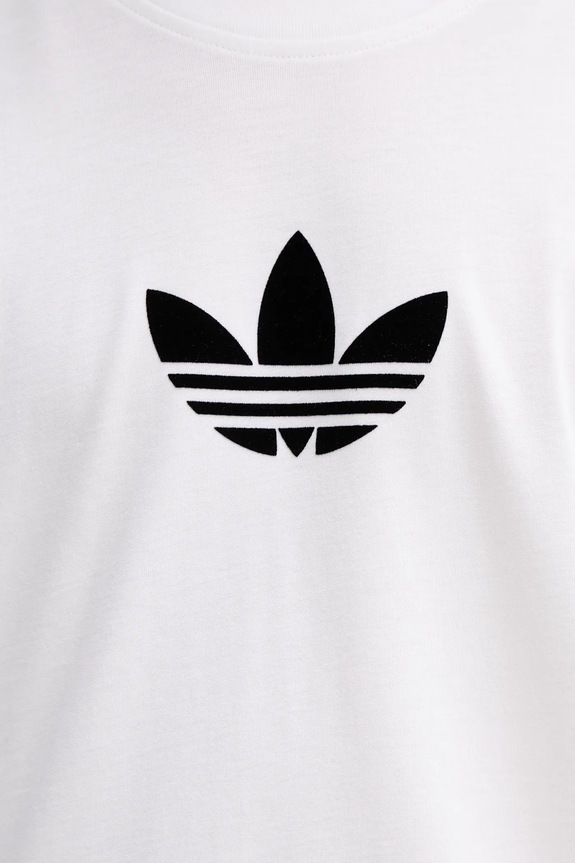 adidas Originals t-shirt bawełniany Oversize Tee JX1515 biały