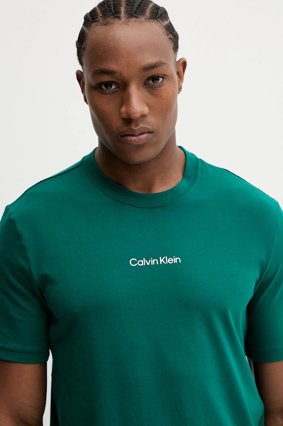 Calvin Klein Performance t-shirt zielony LVGMF5K100