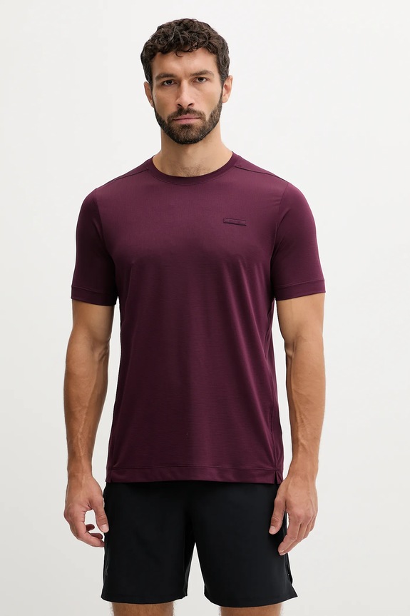 Calvin Klein Performance t-shirt treningowy regular fioletowy LVGMS5K176