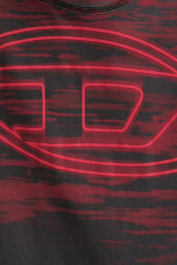 Diesel pamut póló T-BOXT-T5 A18653.0AGCA szürke