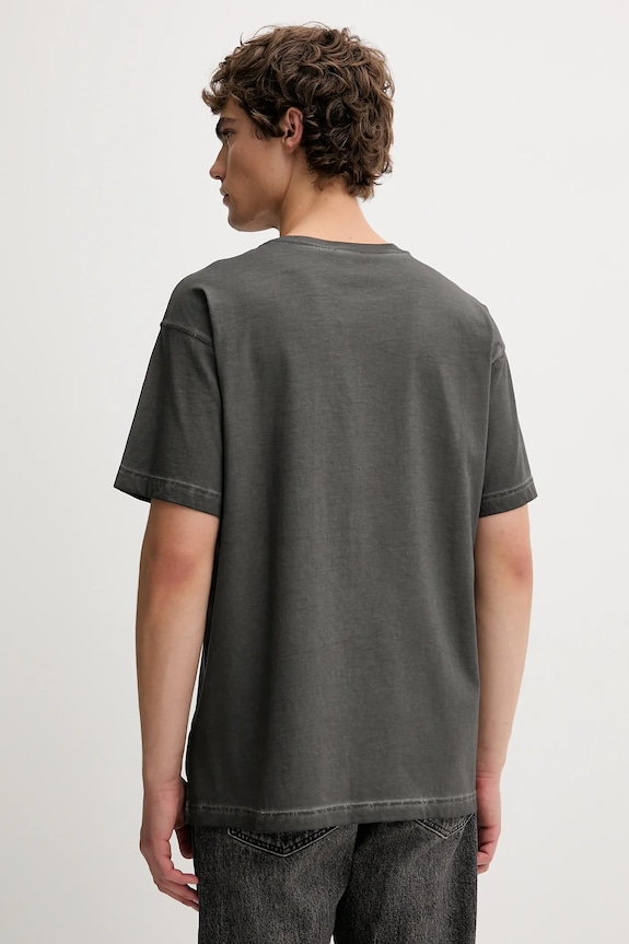 Odzież Diesel t-shirt męski bawełniany T-NORM-T7 A18739.0IKBQ szary