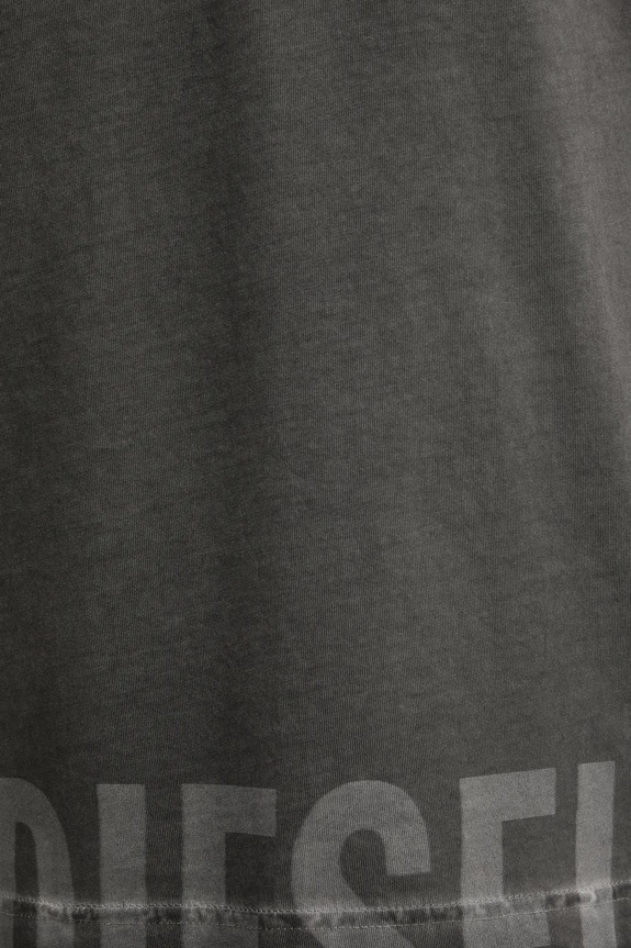 Diesel t-shirt męski bawełniany T-NORM-T7 A18739.0IKBQ szary