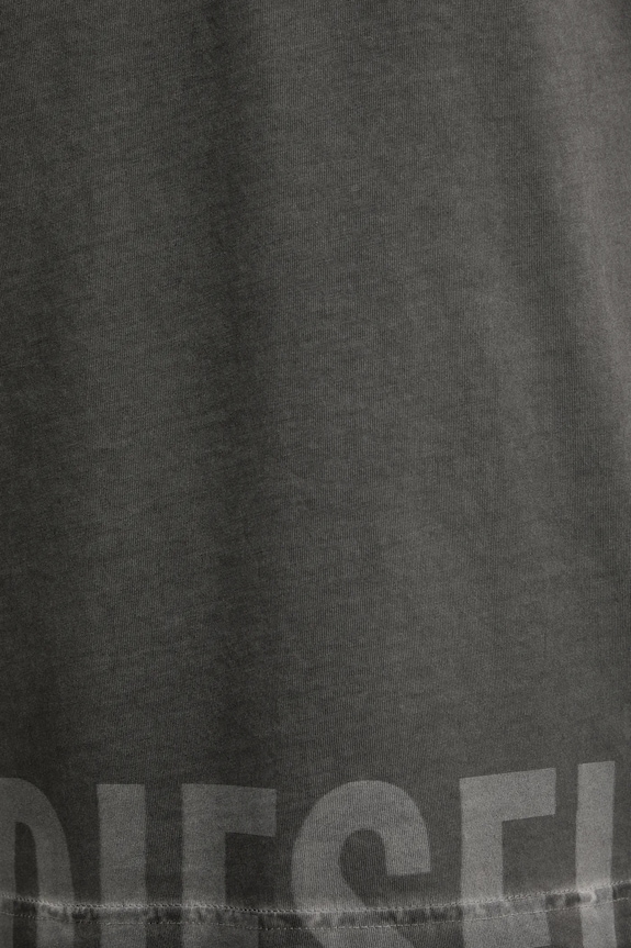 Diesel t-shirt męski bawełniany T-NORM-T7 A18739.0IKBQ szary