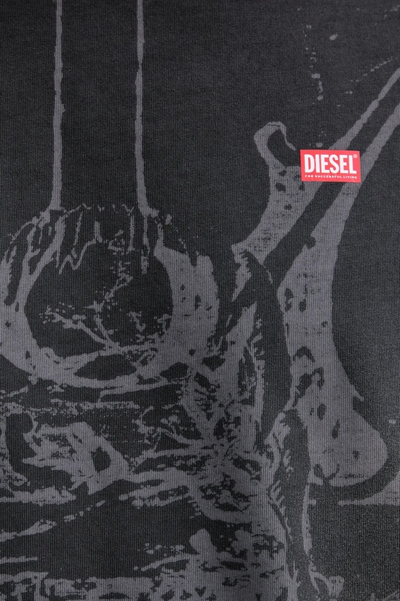Βαμβακερό μπλουζάκι Diesel T-BOXT-T13 A19314.0KIBW γκρί