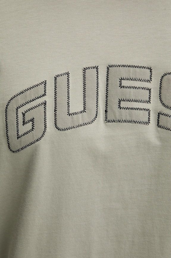 Guess t-shirt bawełniany SHINGO Z5BI14.I3Z14 zielony