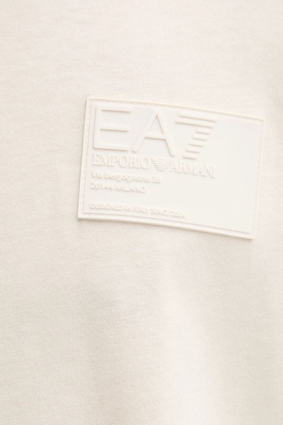 EA7 Emporio Armani tricou din bumbac AF13741.7X000127 bej