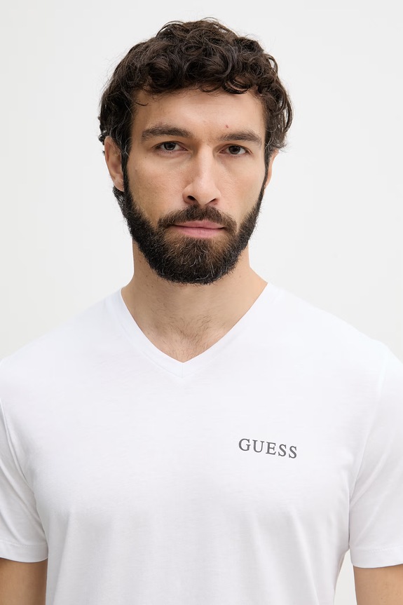 Guess za muškarce od pamuka 3-pack bijela U5BG58.KCAM1
