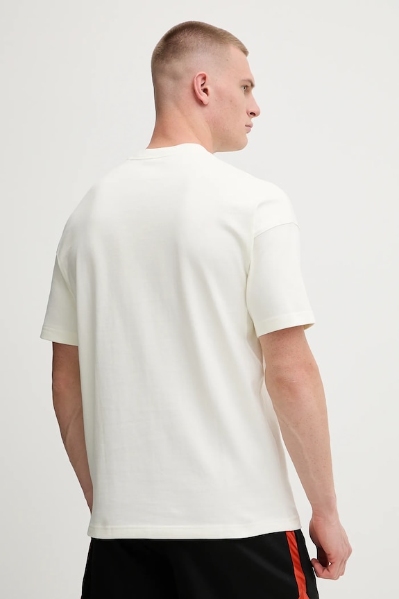 Ρούχα Βαμβακερό μπλουζάκι adidas All SZN JL6552 μπεζ