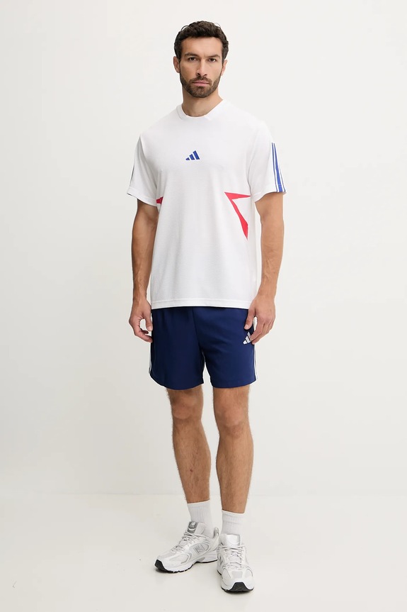 adidas t-shirt Tiro JN2578 bianco AW25