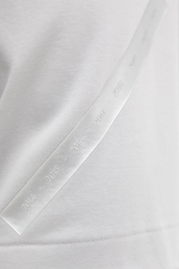 adidas t-shirt in cotone x Mercedes JW3481 grigio