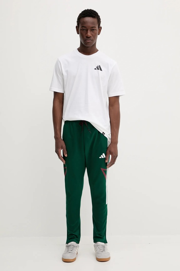 adidas t-shirt bawełniany JY1828 biały AW25