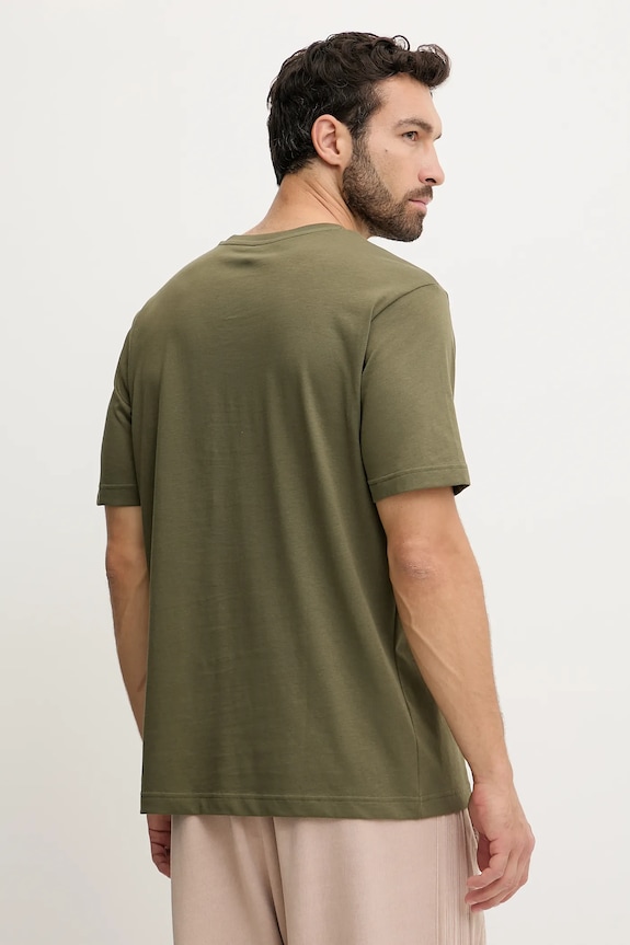 Odjeća Pamučna majica adidas Camo Logo KA7131 zelena