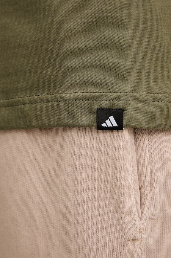 Pamučna majica adidas Camo Logo KA7131 zelena