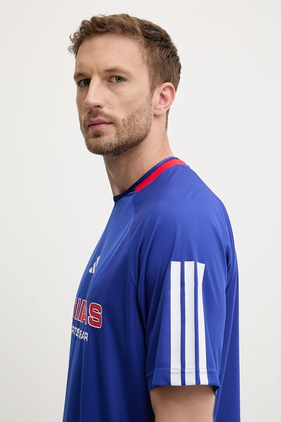 adidas t-shirt Tiro kék KB5568