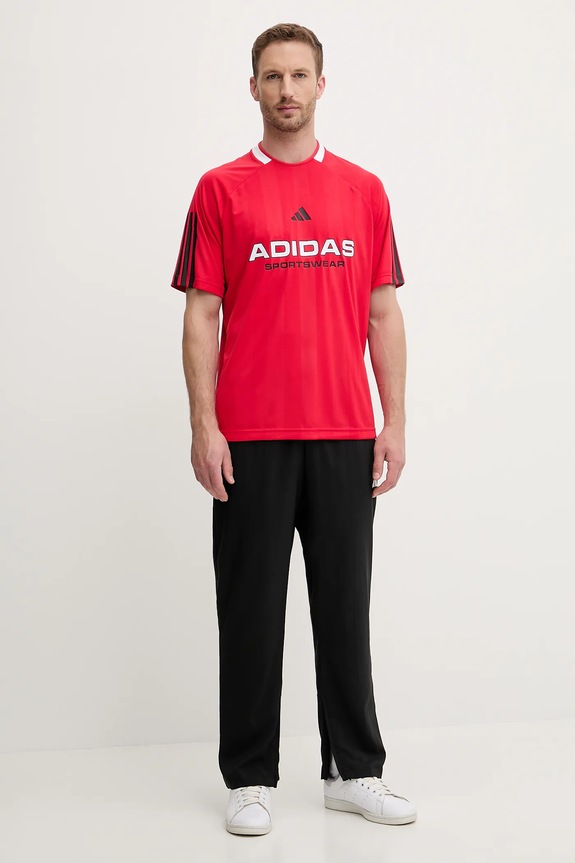 adidas t-shirt Tiro KB5569 czerwony AW25