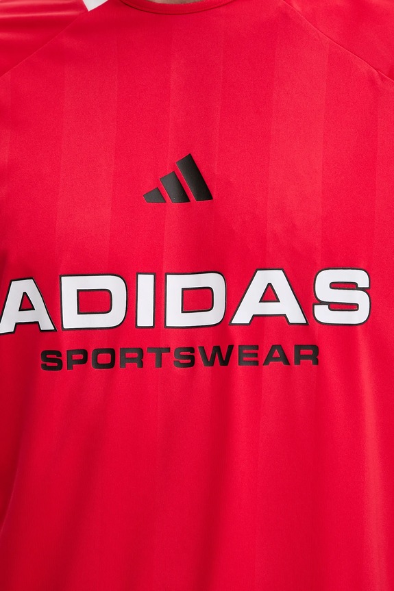 adidas t-shirt Tiro KB5569 czerwony