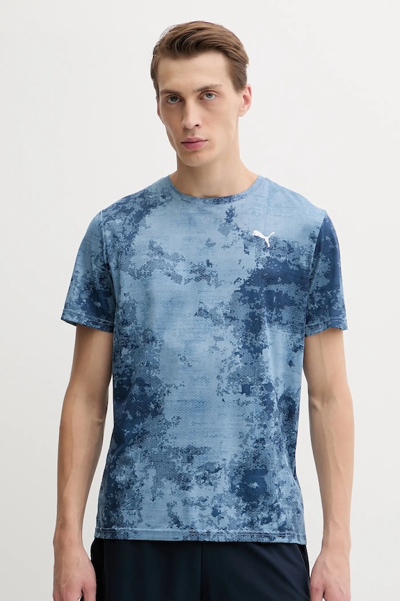Puma t-shirt treningowy regular niebieski 526718