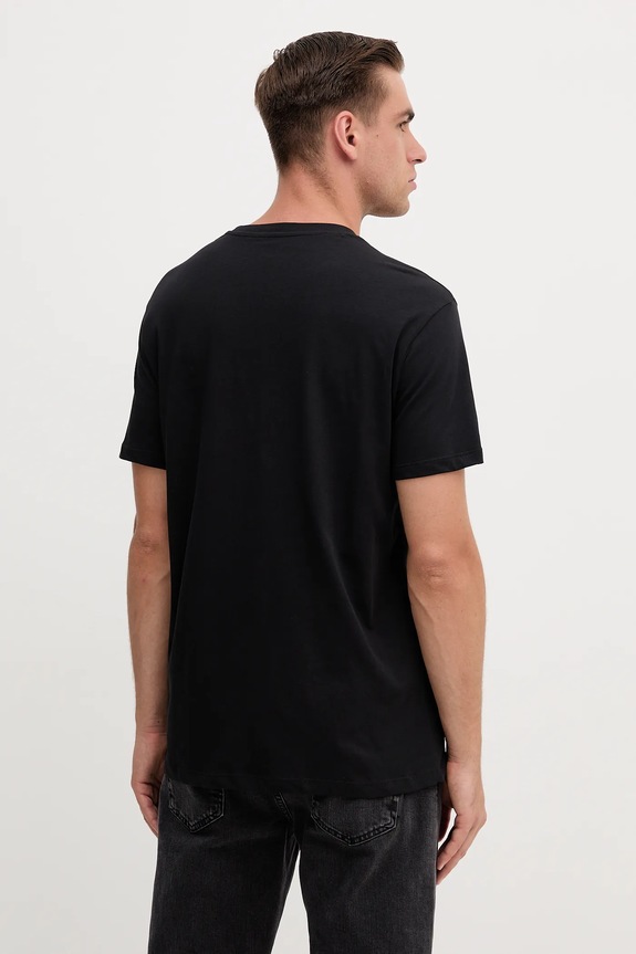 Oblečenie Bavlnené tričko Armani Exchange XM001414.AF16432 čierna