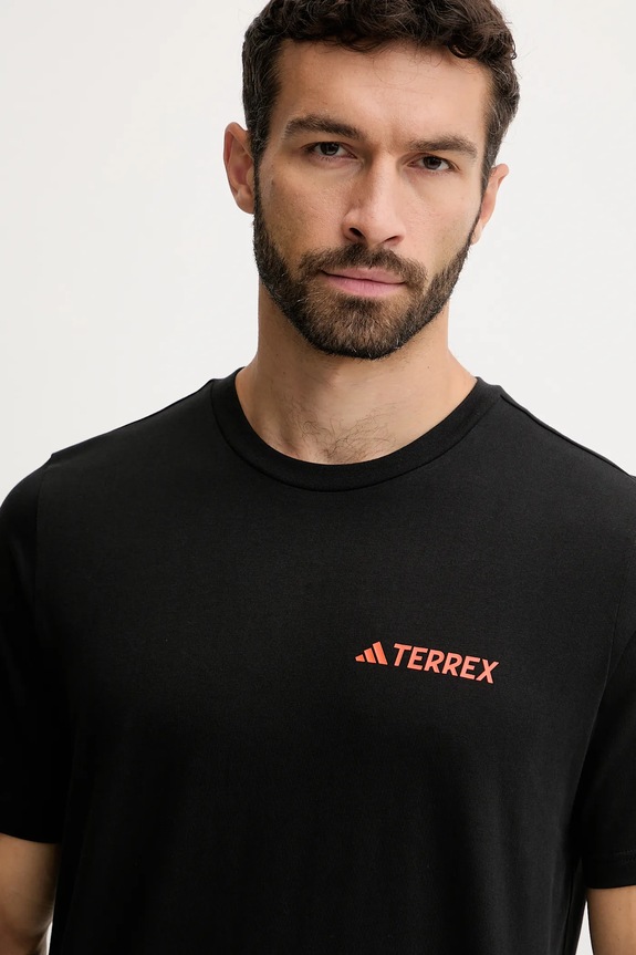 adidas TERREX tricou sport negru JW3558