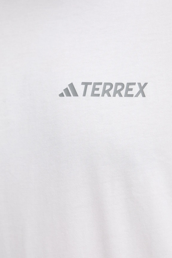 Sportovní triko adidas TERREX JW3559 bílá