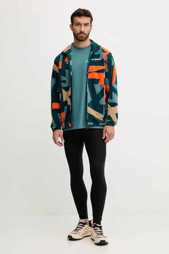adidas TERREX t-shirt sportowy JW3560 turkusowy AW25