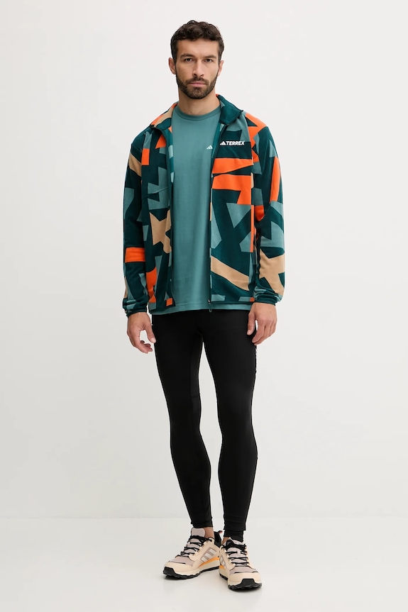 adidas TERREX t-shirt sportowy JW3560 turkusowy AW25