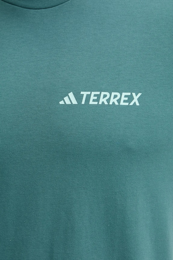 adidas TERREX t-shirt sportowy JW3560 turkusowy