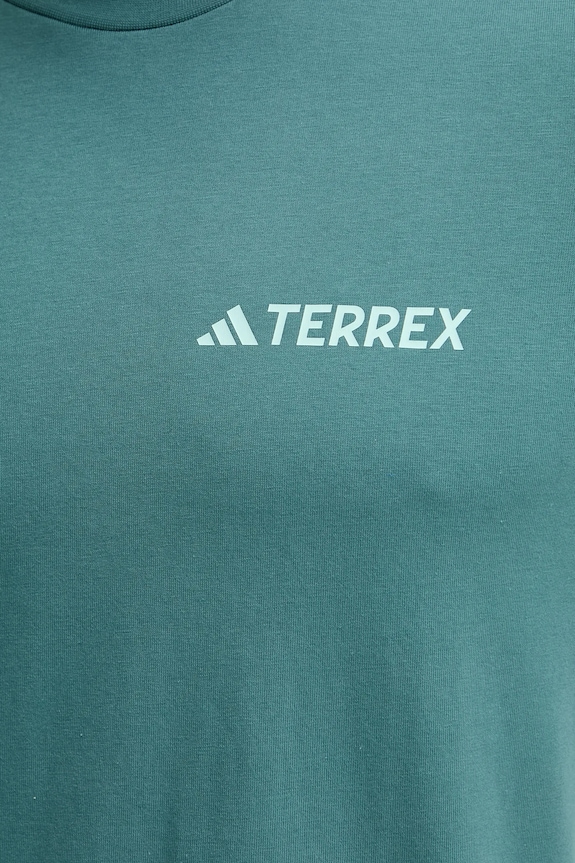 adidas TERREX t-shirt sportowy JW3560 turkusowy