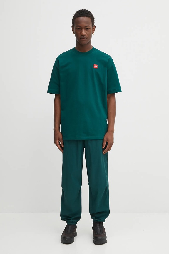 Pamučna majica The North Face Redbox NF0A8EG51KI1 zelena