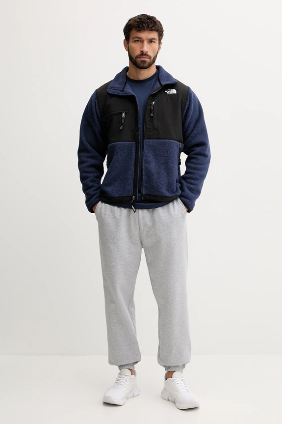 Bavlnené tričko The North Face NF0A8E3M8K21 tmavomodrá AW25