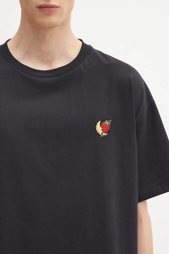 Sky High Farm t-shirt in cotone SHF perennial nero SHF07T031