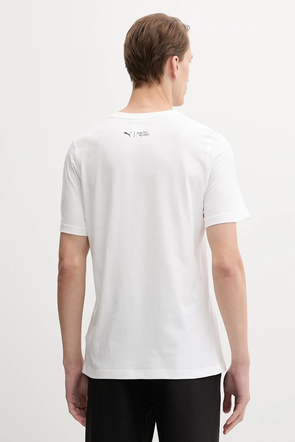 Odzież Puma t-shirt bawełniany PUMA x SQUID GAME 630706 beżowy