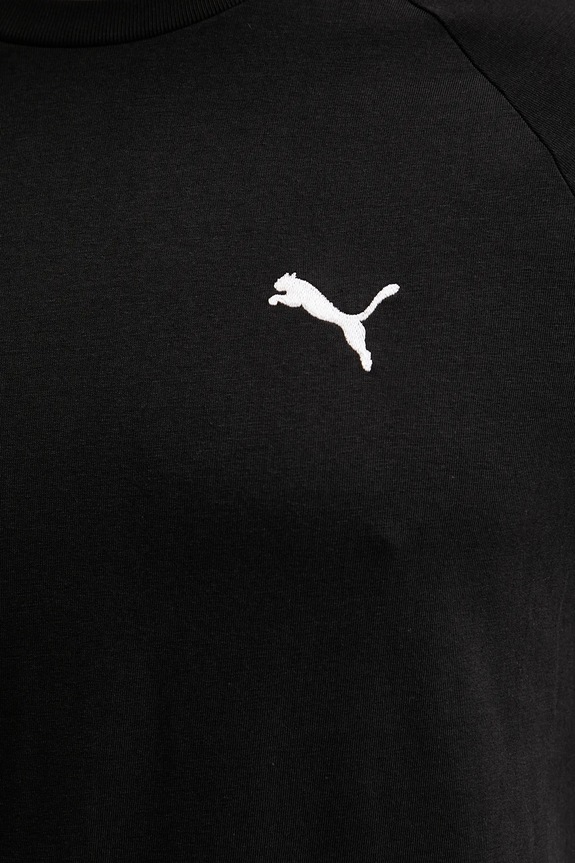 Bavlnené tričko Puma Tee 629592 čierna