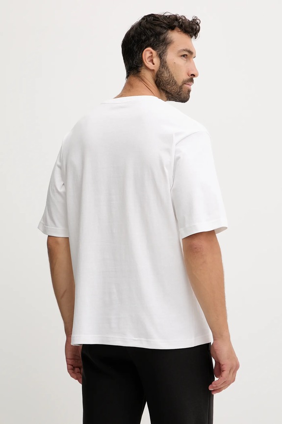Oblečenie Bavlnené tričko Puma Wardrobe Essential 629645 biela