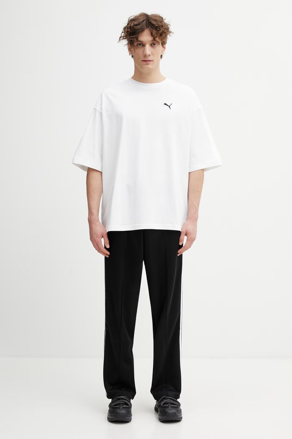 Puma t-shirt bawełniany 629645 biały