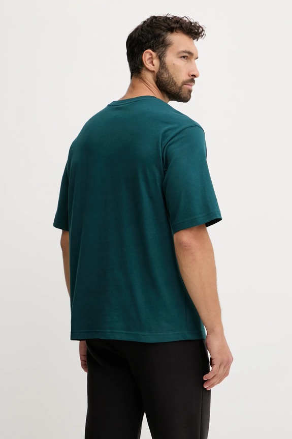Oblečenie Bavlnené tričko Puma Wardrobe Essential 629645 zelená