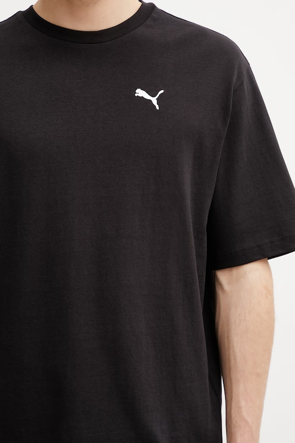 Puma t-shirt bawełniany czarny 629645