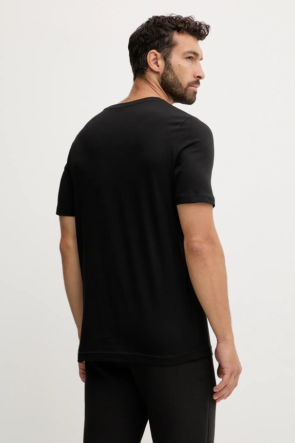 Oblečenie Bavlnené tričko Puma 632111 čierna