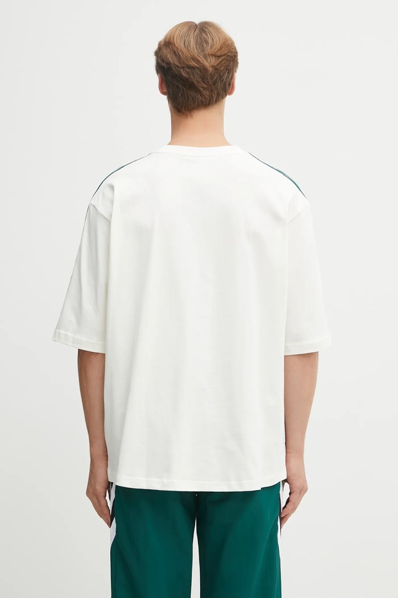 Дрехи Памучна тениска adidas Originals Oversize Tee KA0478 бежов