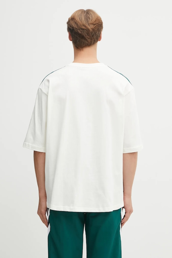 Дрехи Памучна тениска adidas Originals Oversize Tee KA0478 бежов